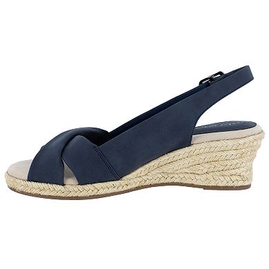 Easy Street Maureen Women's Espadrille Wedge Sandals