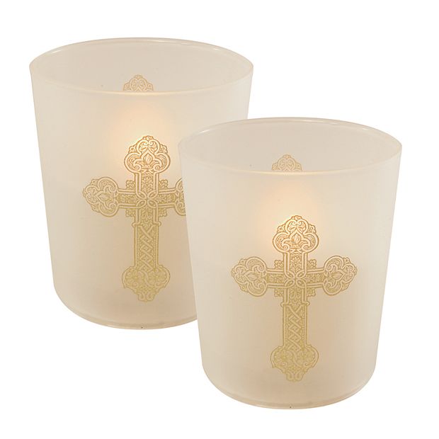 Unscented Wax Pillar Candle