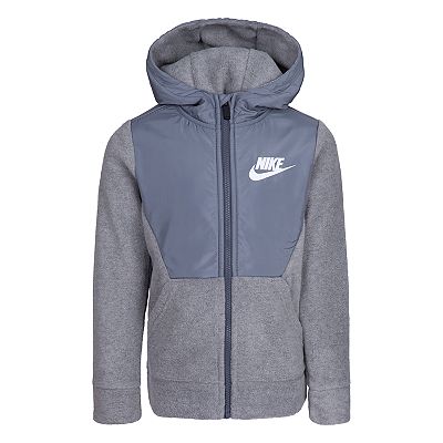 New Nike boys size 7 sweatshirt & full top zip jacket