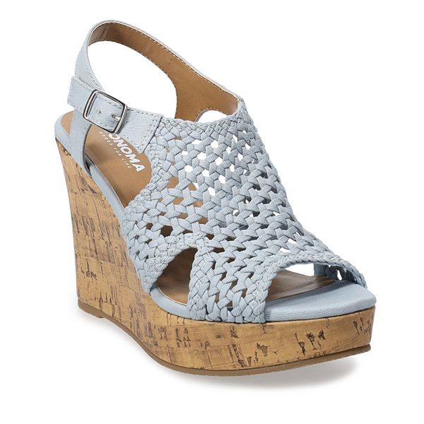 Kohls womens wedge hot sale shoes