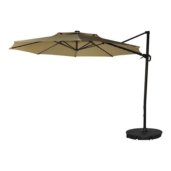 Sonoma Goods For Life 11 Ft Solar Led Cantilever Patio Umbrella