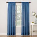 Blue Sheer Curtains