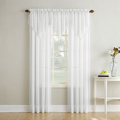 No. 918 Erica Crushed Sheer Voile Ascot Valance