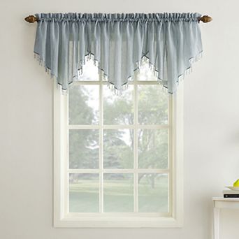 No. 918 Erica Crushed Sheer Voile Ascot Valance