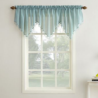 No. 918 Erica Crushed Sheer Voile Ascot Valance