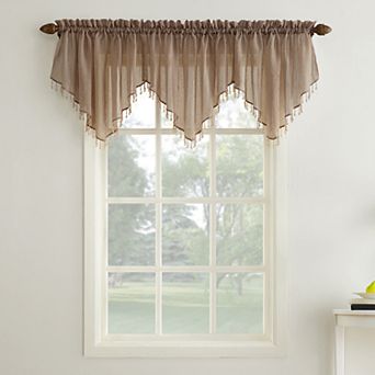 No. 918 Erica Crushed Sheer Voile Ascot Valance