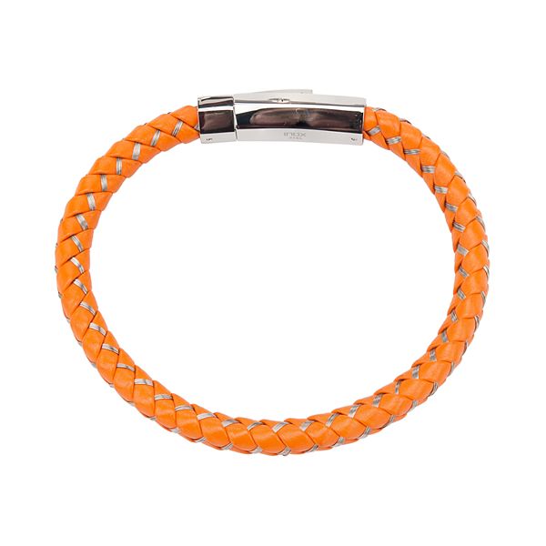 orange mens bracelet