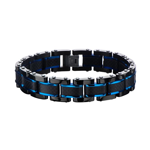 Blue clearance steel bracelets