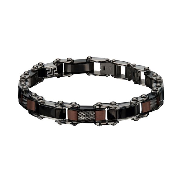 Men's Reversible Stainless Steel Bracelet