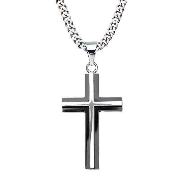 Men's Cross Pendant Necklace