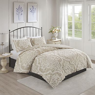 Madison Park Aeriela Cotton Chenille Comforter Set