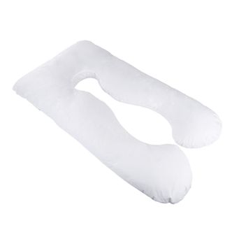 LHC 7-in-1 Full Body Pillow with Removable Cover & Comfortable U-Shape