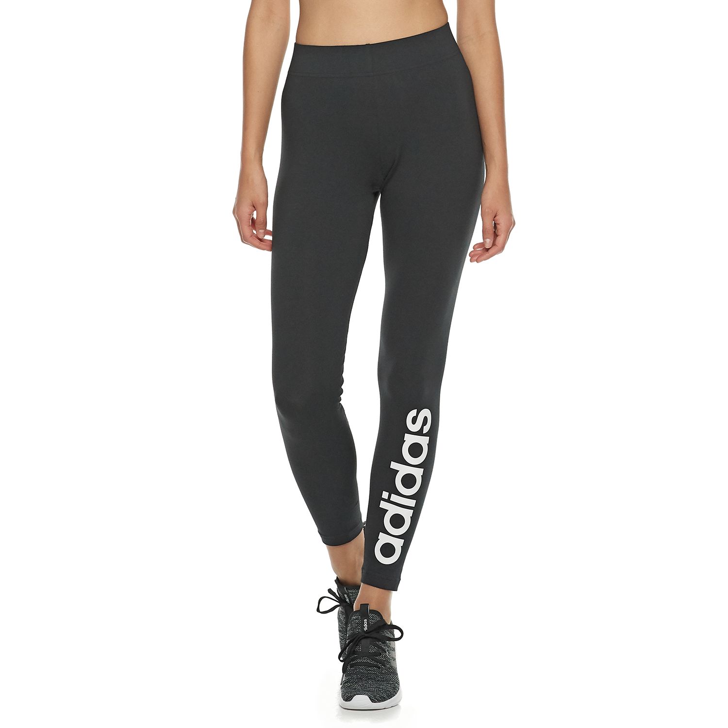 adidas womens leggings black