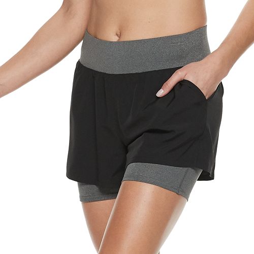 Women's Tek Gear® 2in1 Midrise Running Shorts