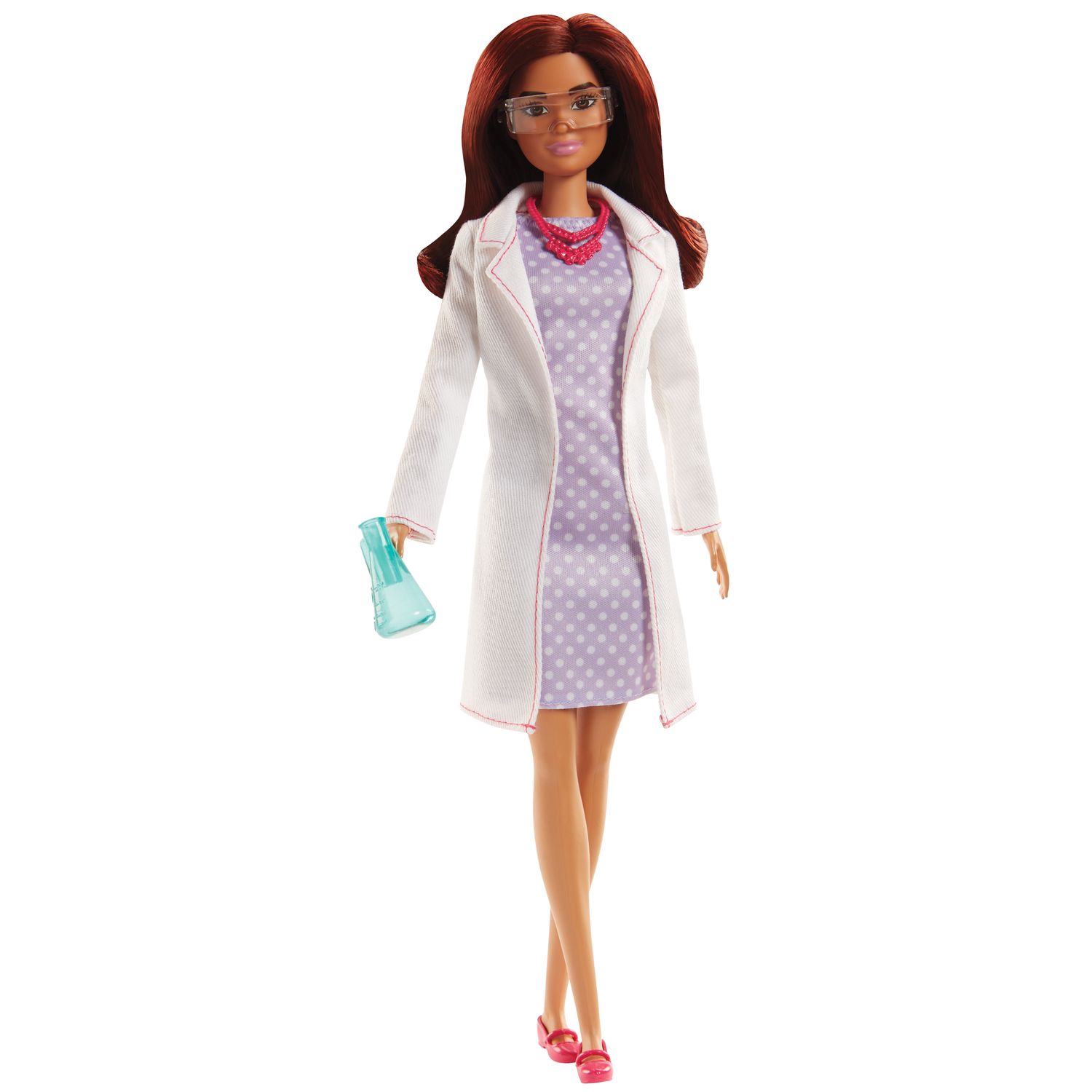 science barbie doll