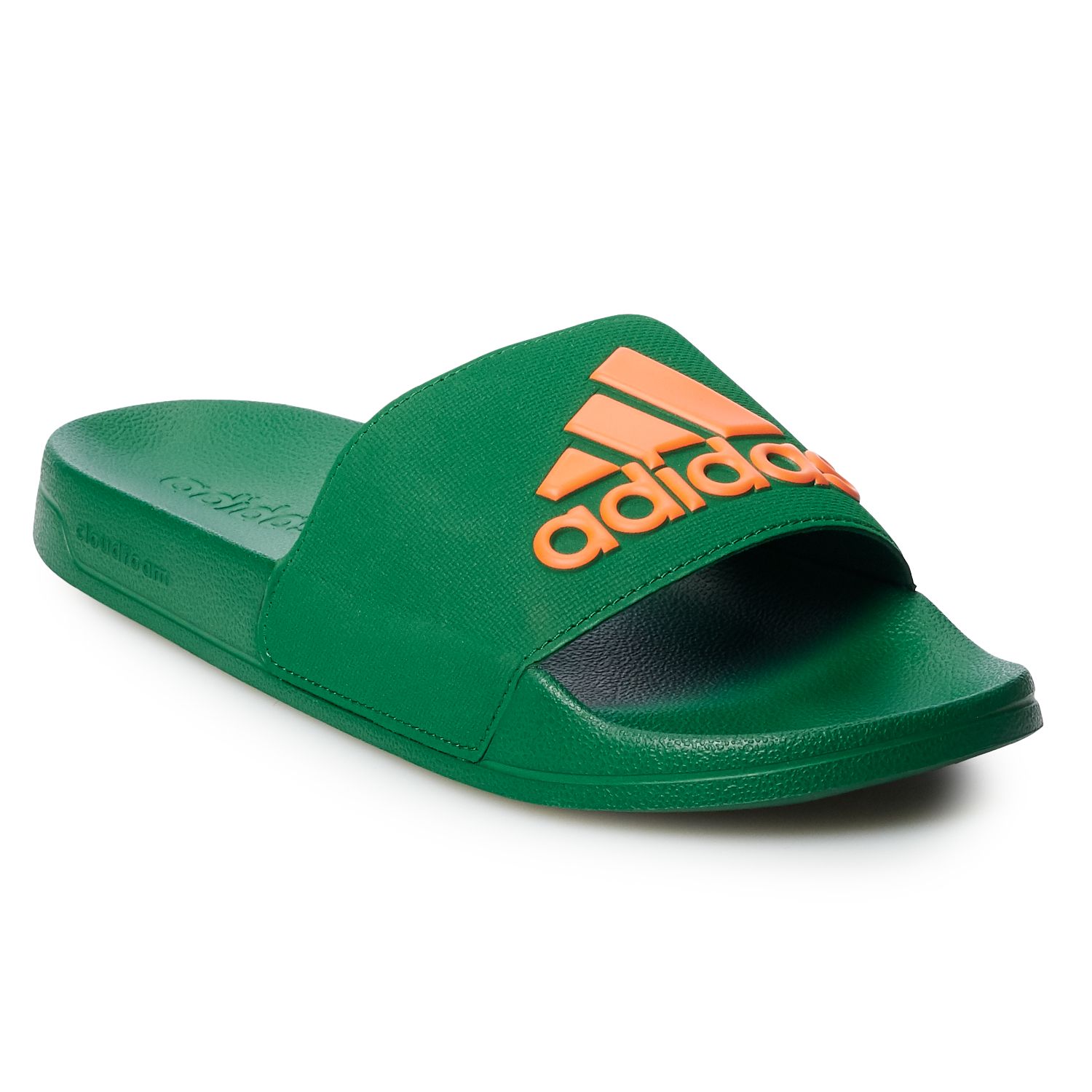 green adidas sandals