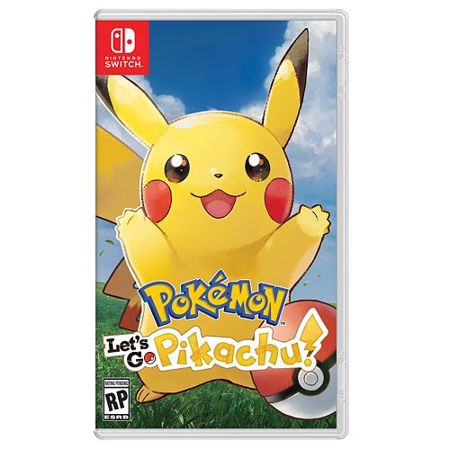 Pokémon Lets Go Pikachu For Nintendo Switch