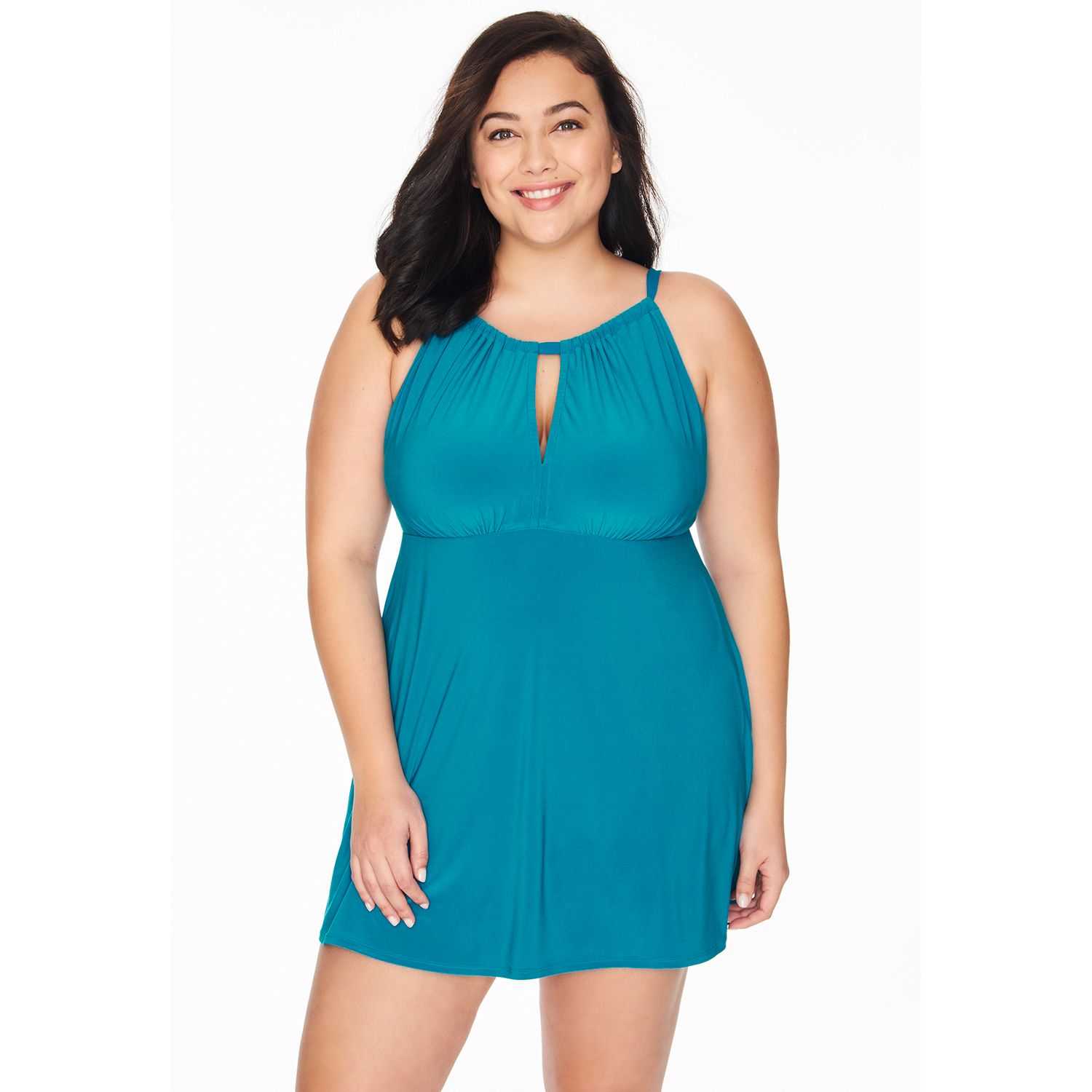 croft and barrow swim dress