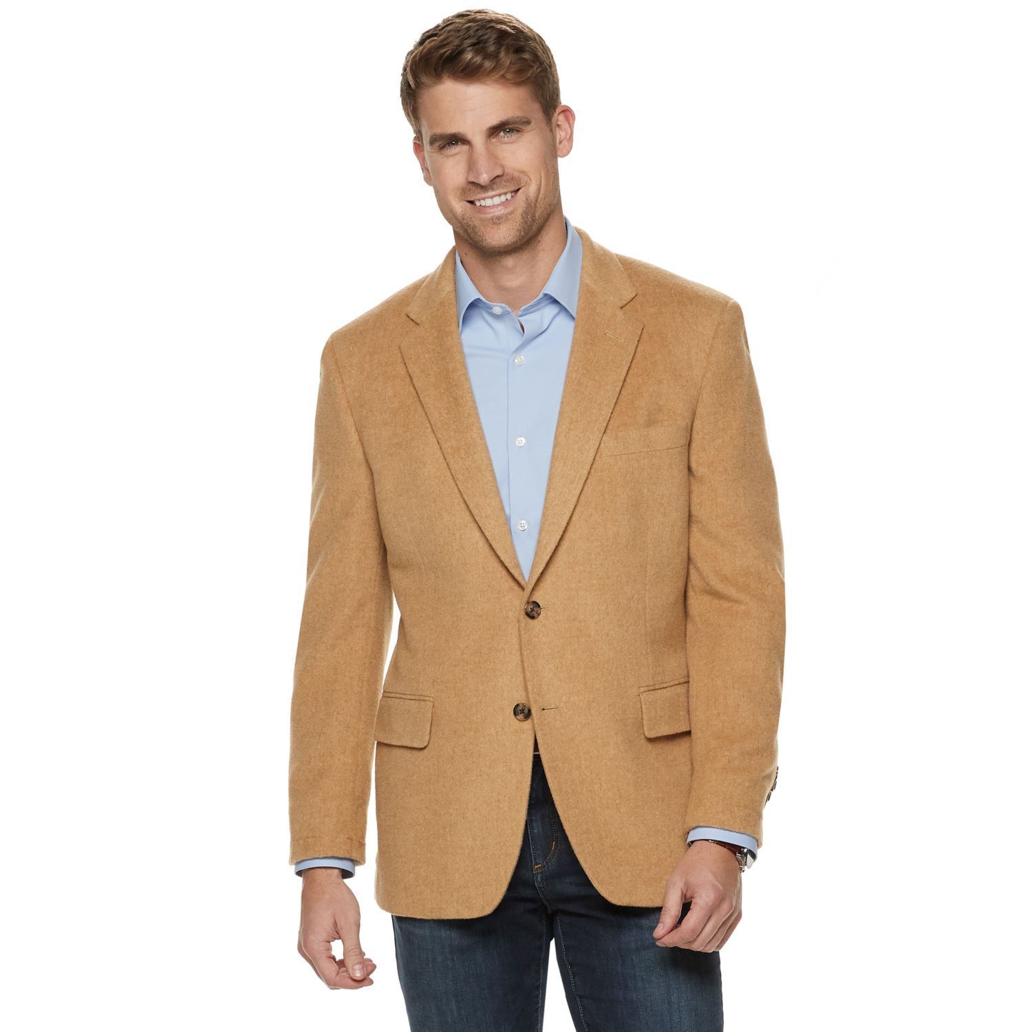 mens camel hair blazer