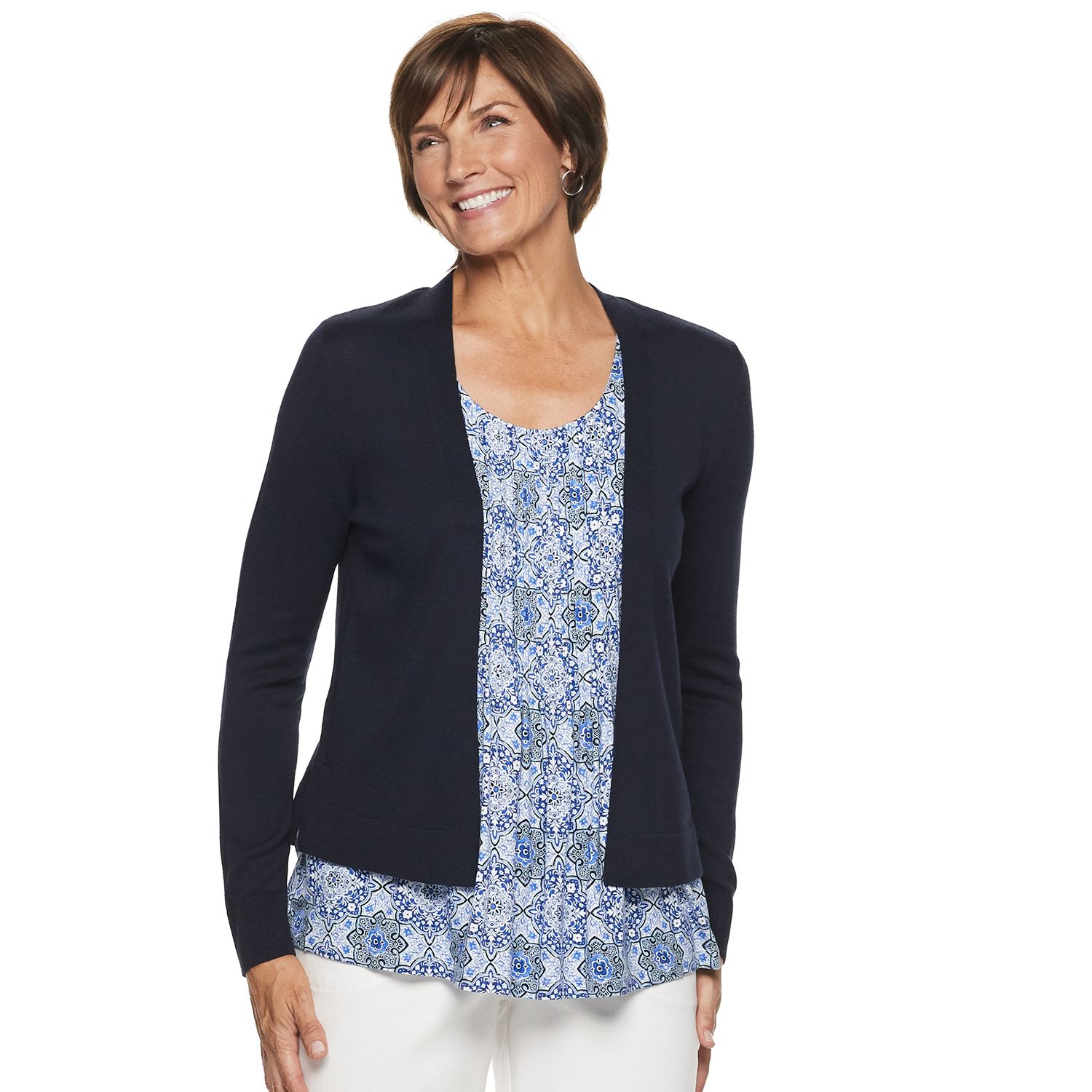 kohl's croft and barrow cardigan