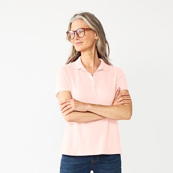 Croft and barrow polo shirts sales for womens