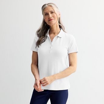 Women's Croft & Barrow® Essential Polo