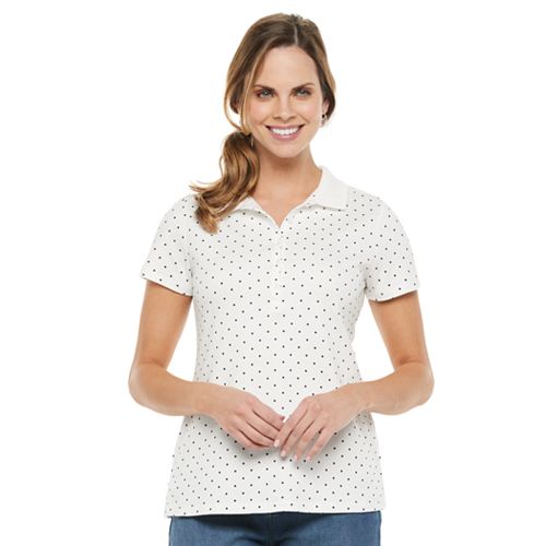 croft and barrow womens polo shirts