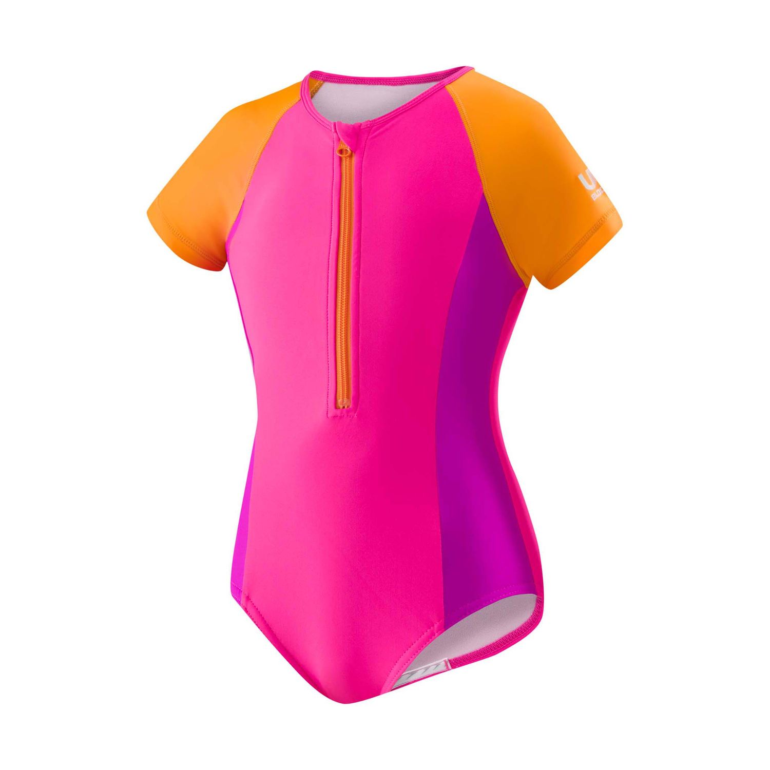 speedo zip front swimsuit