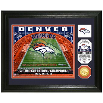 Highland Mint Denver Broncos Stadium Framed Photo