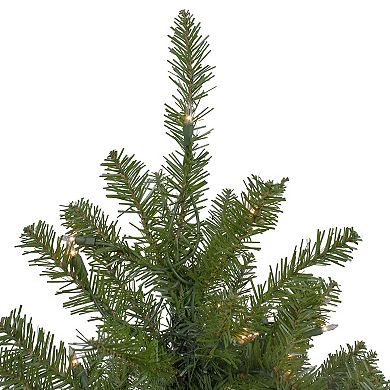 Northlight Seasonal 10-ft. Pre-Lit White Lights Indoor / Outdoor Northern Pine Artificial Christmas Tree