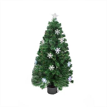 Northlight 3-ft. Pre-Lit Color Changing Fiber Optic Christmas Tree