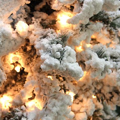 Northlight Seasonal 6.5-ft. Pre-Lit Indoor / Outdoor Pine Artificial Christmas Tree