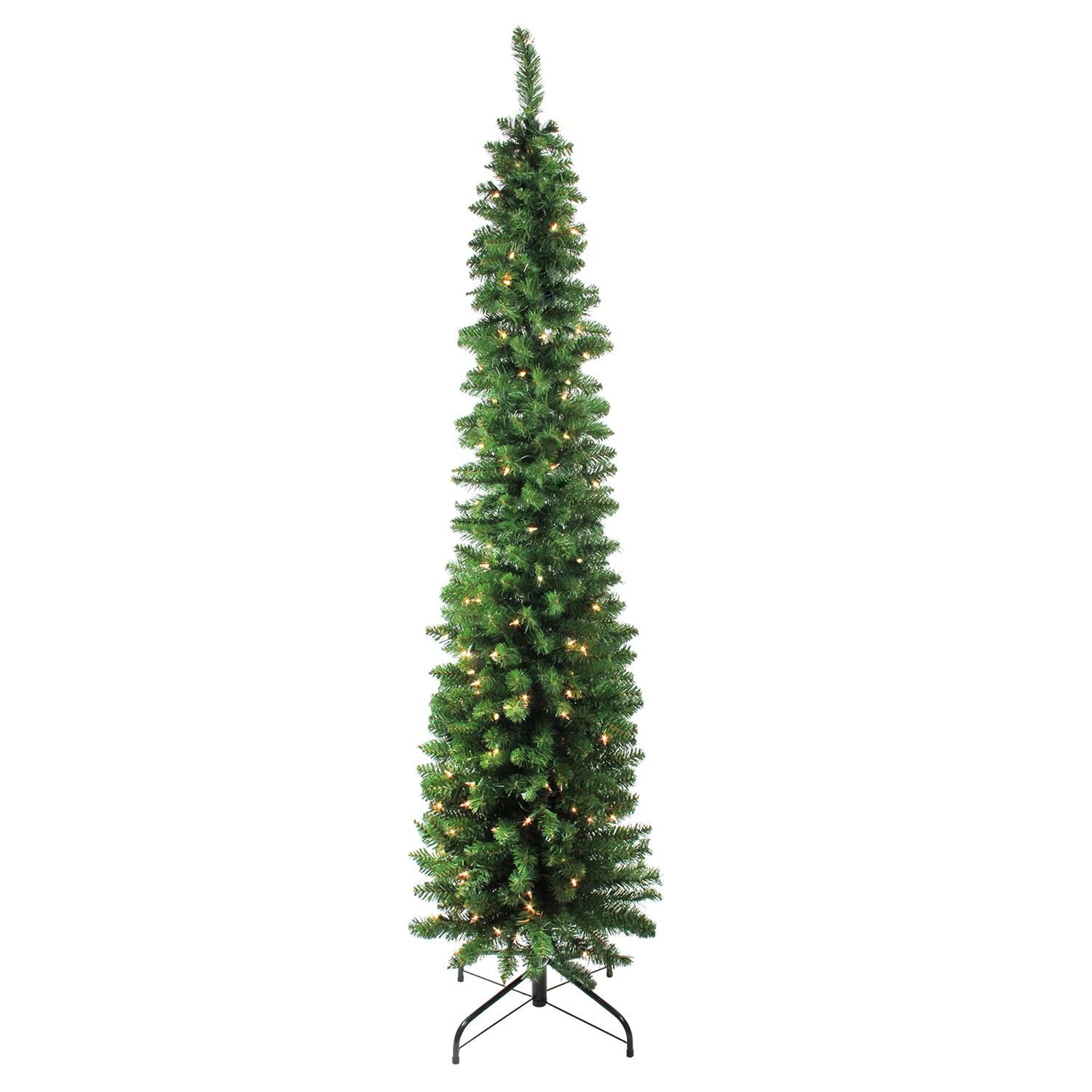 Northlight 4 ft. Unlit Silver Tinsel Medium Artificial Christmas Tree