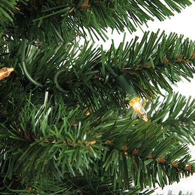 Northlight Seasonal 6-ft. Pre-Lit Traditional Green Pine Artificial Christmas Tree