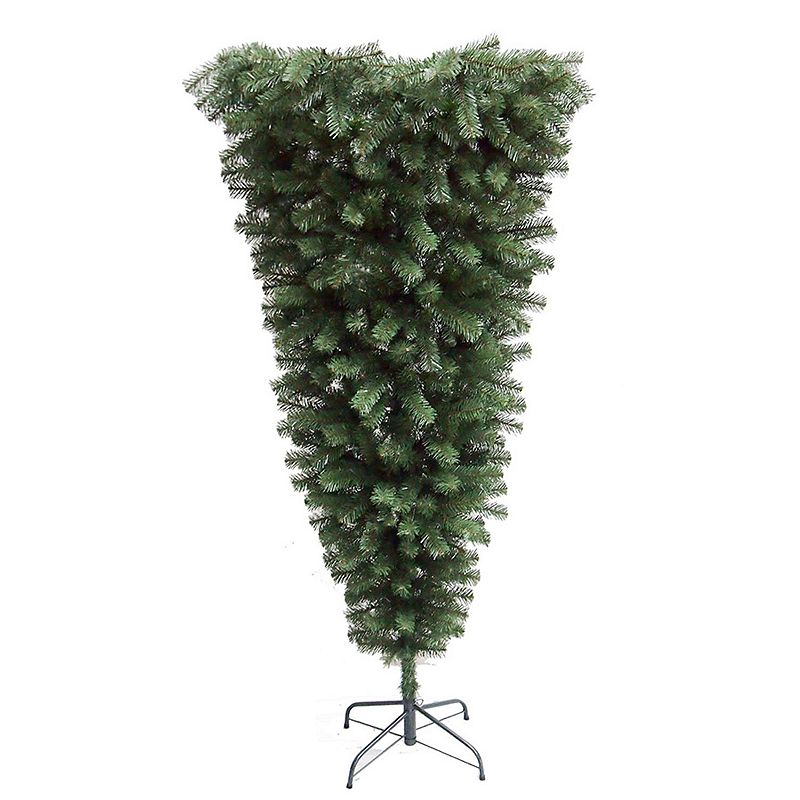 UPC 715833000096 product image for Northlight Seasonal 5.5-ft. Upside Down Spruce Artificial Christmas Tree, Green | upcitemdb.com