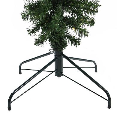 Northlight Seasonal 7.5-ft. Pre-Lit LED Upside Down Spruce Artificial Christmas Tree