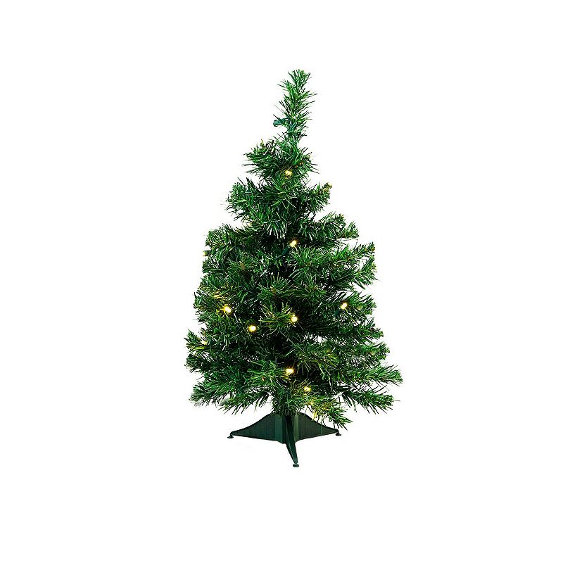 18473059 Northlight Seasonal 2-ft. LED Classic Pine Artific sku 18473059
