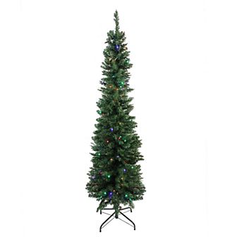 Northlight Seasonal 6-ft. Multicolored LED Northern Balsam Fir Artificial Christmas Tree