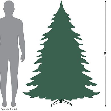 Northlight Seasonal 6-ft. LED Northern Balsam Fir Artificial Christmas Tree