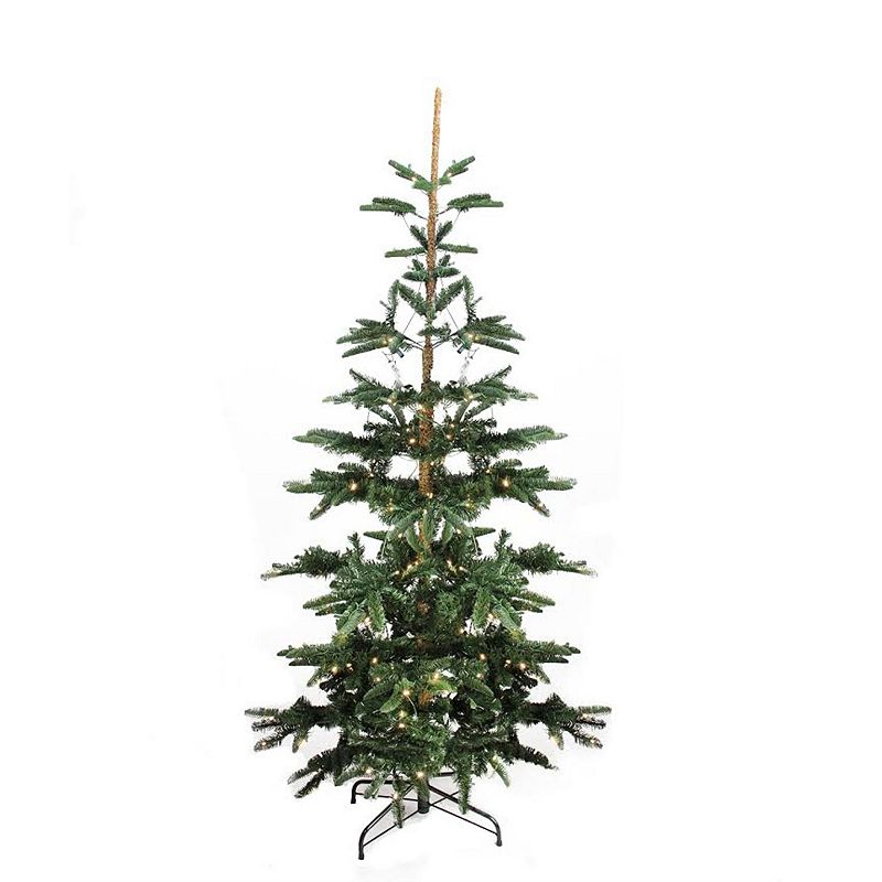 Northlight Seasonal 7.5-ft. LED Noble Fir Artificial Christmas Tree, Green