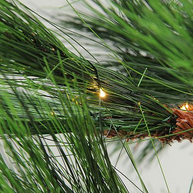 Northlight Seasonal 7-ft. LED Long Needle Pine Artificial Christmas Tree