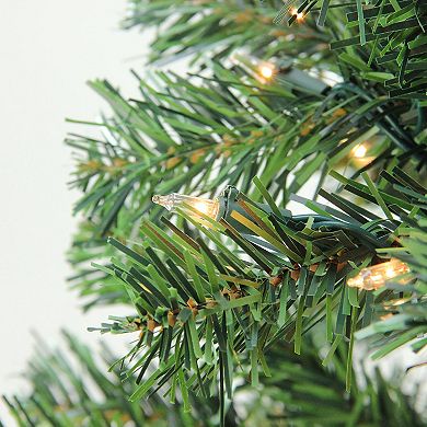 Northlight Seasonal 6.5-ft. Pre-Lit Indoor / Outdoor Niagara Pine Artificial Christmas Tree