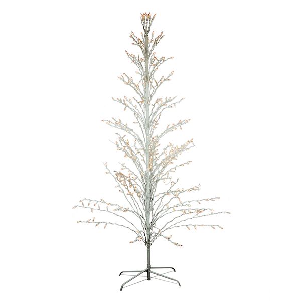Northlight Seasonal 4ft. White PreLit Twig Indoor / Outdoor