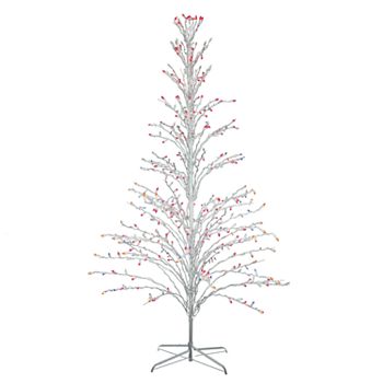Northlight Seasonal 6 Ft Multicolored Pre Lit Christmas Cascade