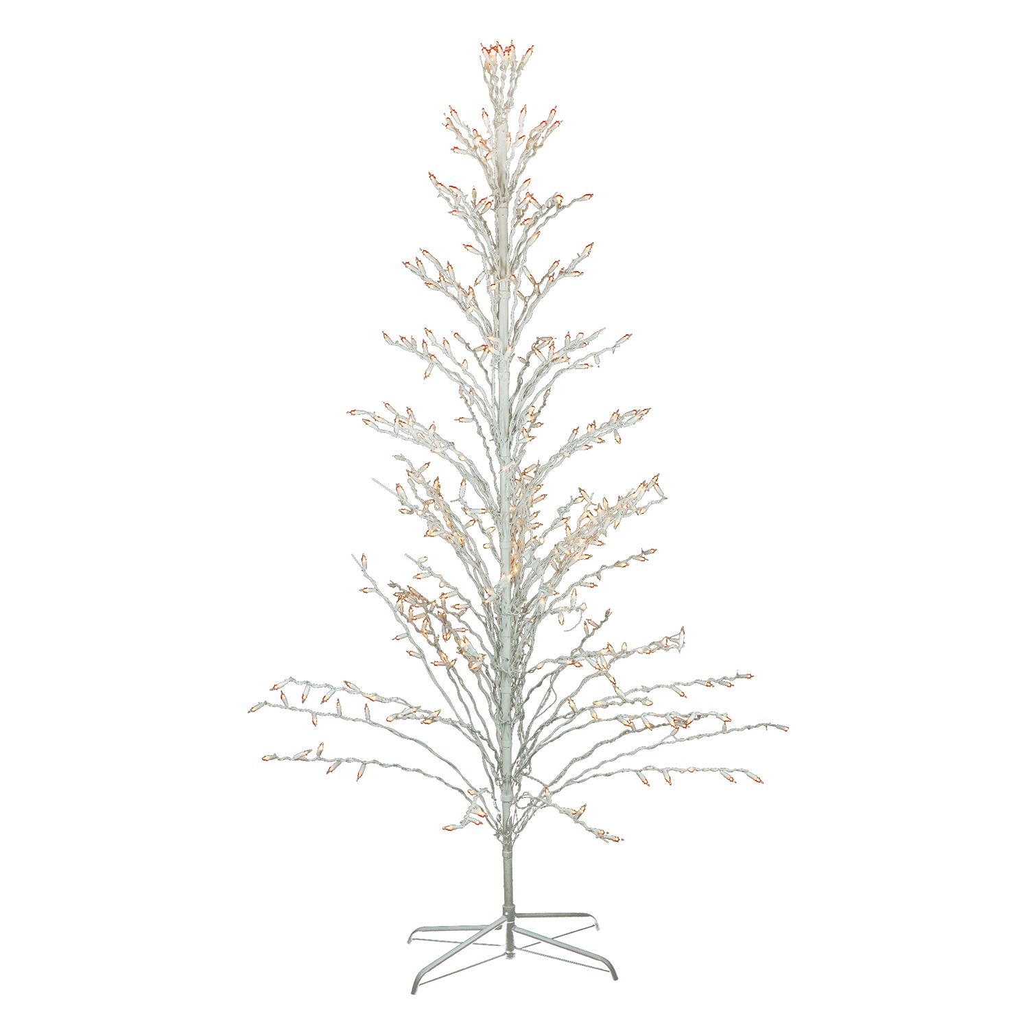 Northlight Seasonal 6 Ft Pre Lit Christmas Cascade Twig Tree