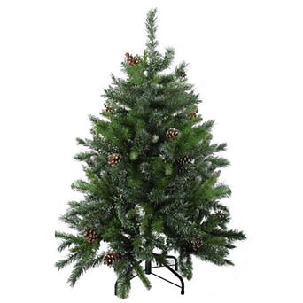 Northlight Seasonal 4-ft. Snowy Delta Pine Artificial Christmas Tree