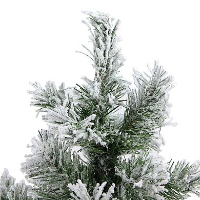 Northlight Seasonal 22-in. Flocked Pine Artificial Christmas Tree