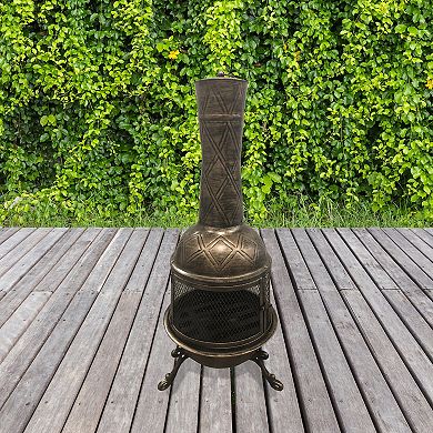 Oakland Living Elite Chimenea - Outdoor