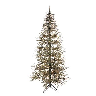 Northlight Seasonal 6-ft. Pre-Lit Slim Warsaw Twig Artificial Christmas Tree