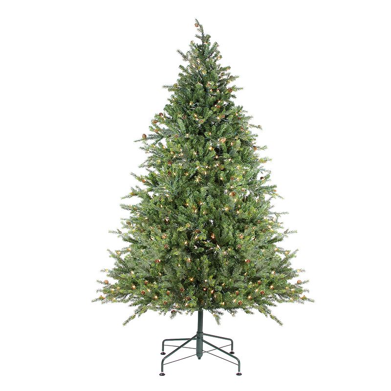 Northlight Seasonal 7.5-ft. Pre-Lit Hunter Fir Artificial Christmas Tree, G